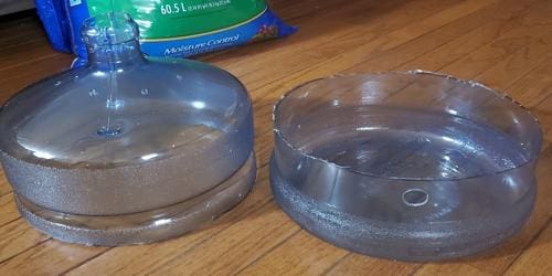 How To Make A Self-Watering Planter From A Water Bottle - step 4