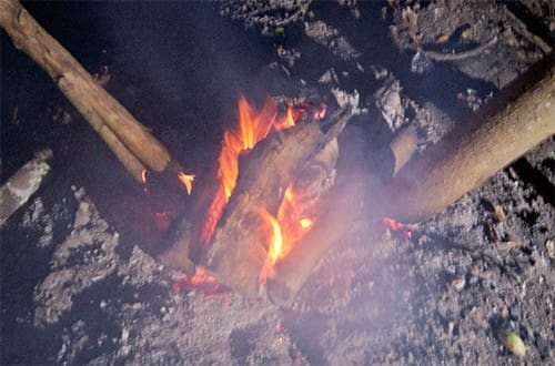 How To Make A Self Feeding Fire