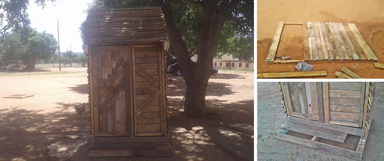 How To Build A Small Storage Shed From Pallets