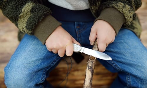 a knife can be used for different purposes