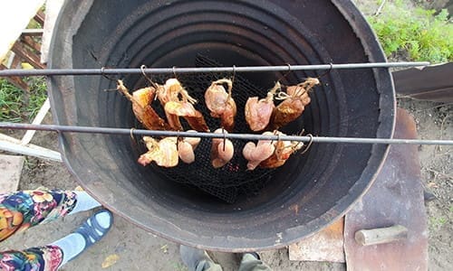 DIY Smokehouse in a Barrel