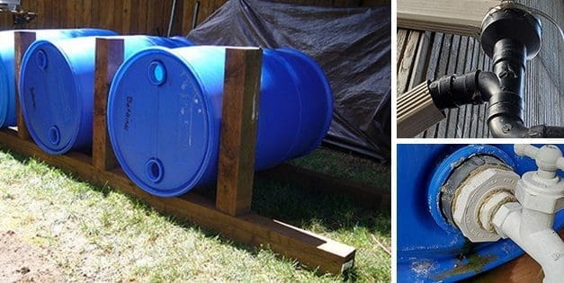 Easy DIY 165 Gallon Rain Harvester