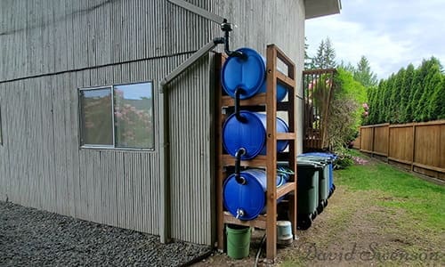 How To Build A 165 Gallon Rain Harvester