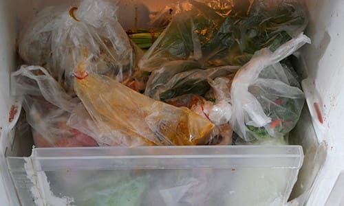 mistakes for storing food