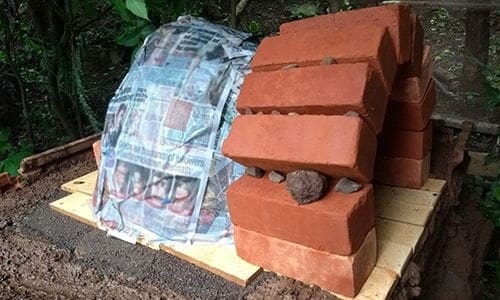 how to build an outdoor mud oven