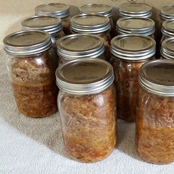 10 Canning Recipes From The Amish - Amish Canned Meatloaf