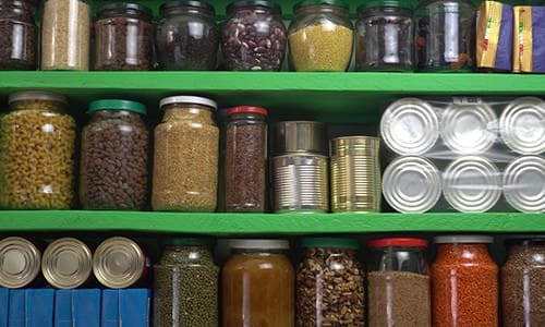 great depression pantry