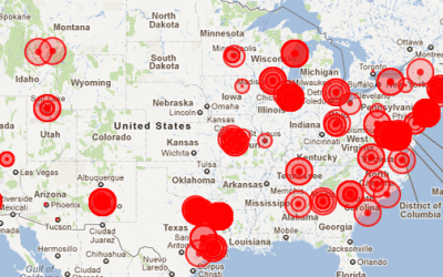 US Nuclear Target Map