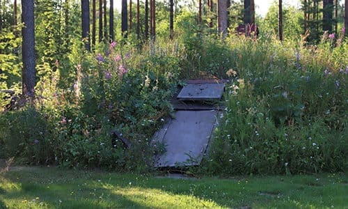 bomb-proof shelter