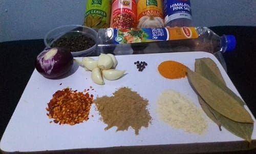 ingredients needed for pickling beef