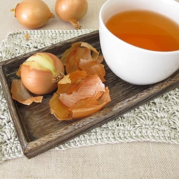 tea from onion skins