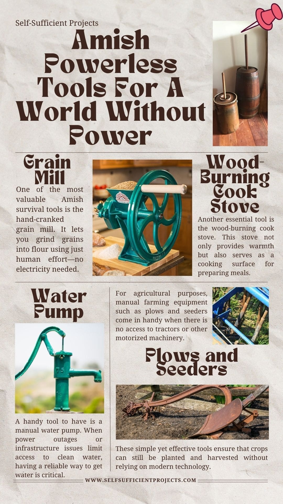 pin for amish powerless tools