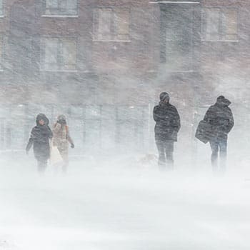 How to Survive a Deadly Blizzard - at work