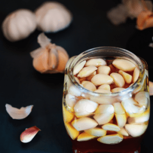Garlic in honey