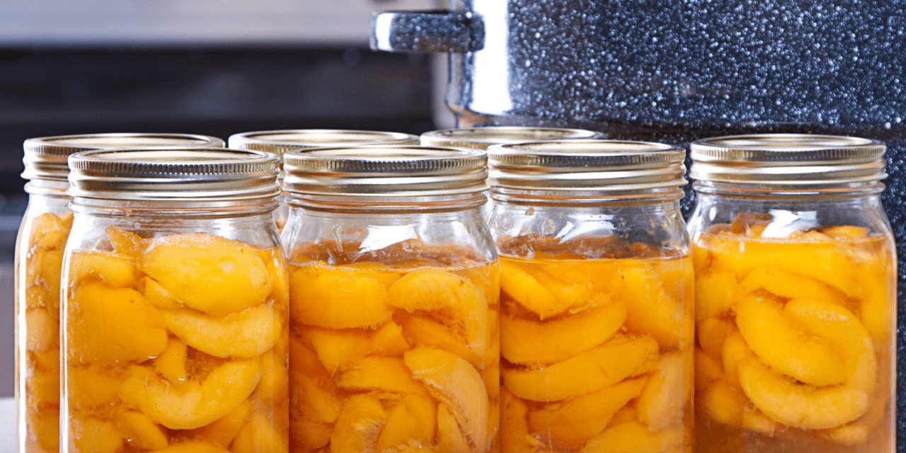 How to Can Peaches