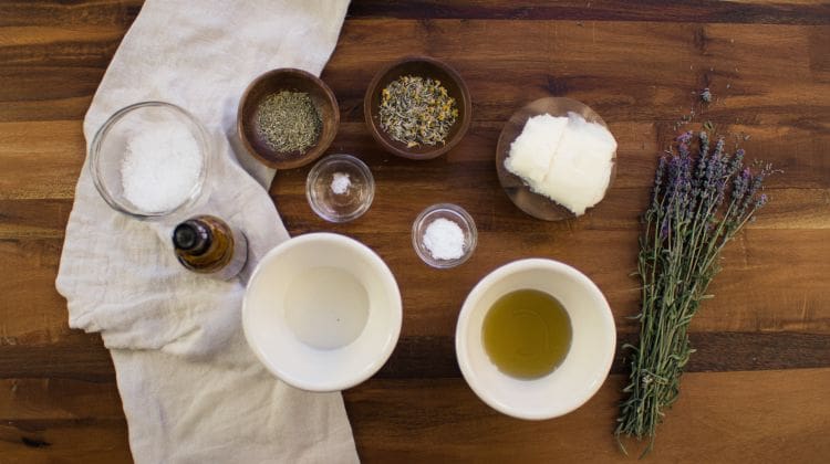 how to make homemade soap - ingredients