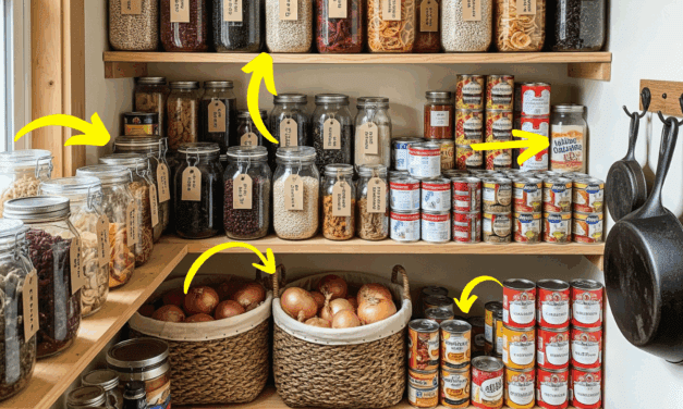 How to Store 2+ Years Worth of Food in a Small Pantry