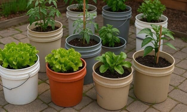 Bucket Gardening: How to Grow Your Own Food Anywhere