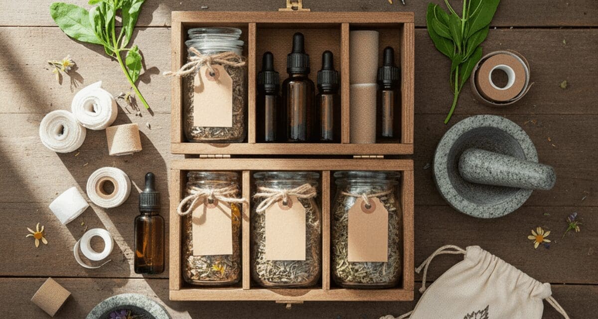 DIY Herbal First Aid Kit