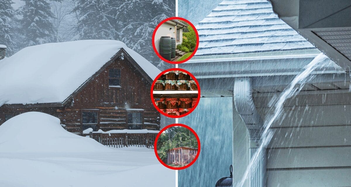 How to Survive Extreme Weather with Only What Grows in Your Backyard