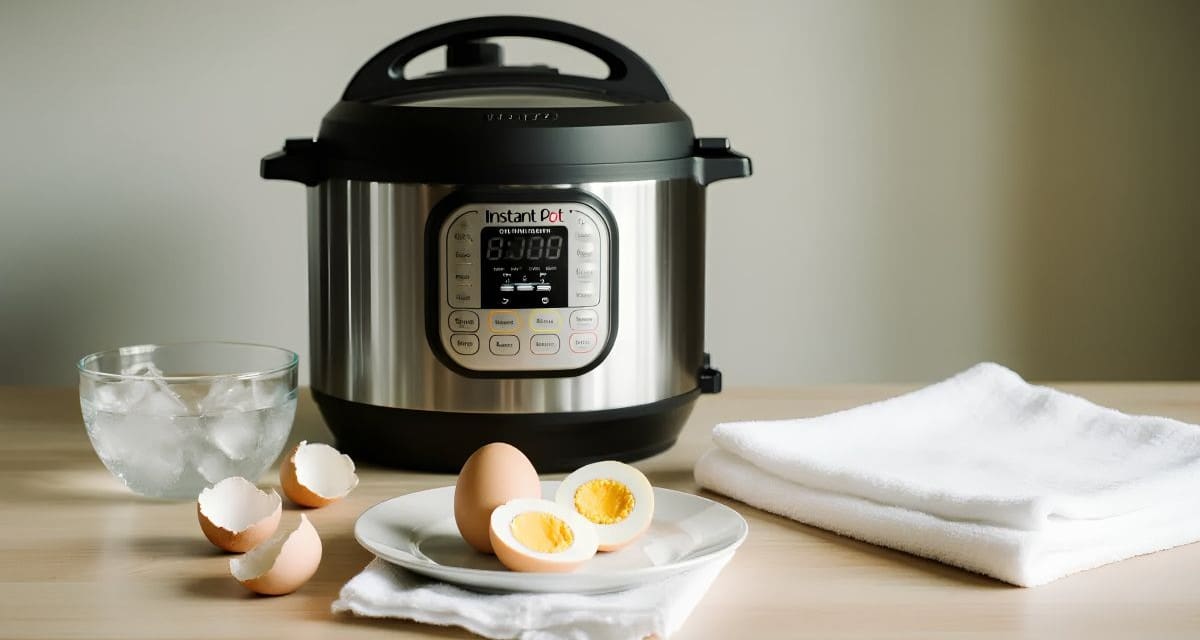 Instant Pot Hard Boiled Eggs
